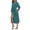 Green, variant on Women's 100% Cotton Robes Lightweight Kimono Long Soft Bathrobe for Women with Pockets(Purple,L)