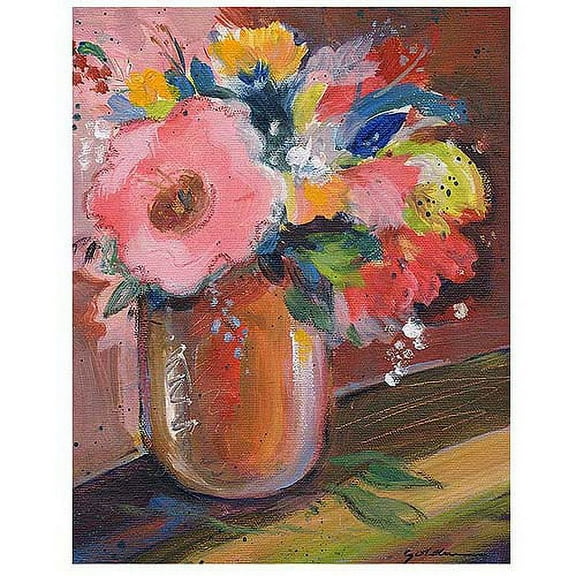 Trademark Art "Copper Bowl" Canvas Art by Sheila Golden