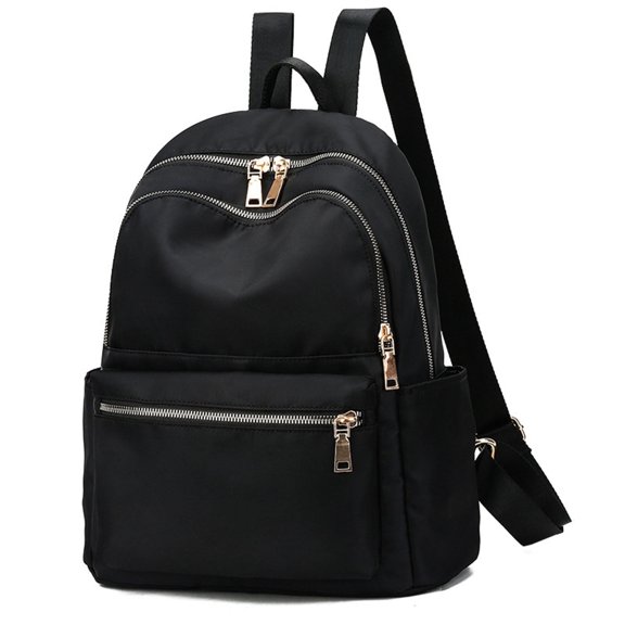 Casual Daypack for Women Classic Lightweight Multi Pocket Multi Zipper Travel Backpack,for Daily Commute Travel Use