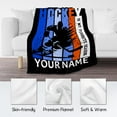thumbnail image 5 of Football Throw Blanket, Football Blanket for Adults Team Gifts, Football Gifts for Boys Aged 8-12 Football Lovers, 40"x50" Soft Cozy Boys Throw Blanket for Teen Players Coach, 5 of 5