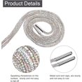 thumbnail image 2 of Shoelaces, rhinestone round shoelaces, sweatpants drawstring replacement, one pair, 2 of 5