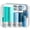 Blue, variant on INSFIT 17 Pack Travel Bottles for Toiletries, Tsa Approved 3oz & 2oz Travel Size Containers, Bpa Free Leak Proof Refillable Travel Essentials for Shampoo Conditioner Lotion