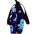 thumbnail image 4 of Halloween Canvas Leather Mix Tote Bag Twill Sponge Jeanette Hand-held 30x10.5x39cm/11.8x4.1x15.4in, 4 of 5