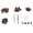 Bronze, variant on Rupoun Metal Press Stud Snap Button Fastener for Leather Clothes Jacket Repair (Bronze, 15 Sets & 3pcs Tool, 15mm / 0.59 inches, Heavy Duty Brass Crafting Kit)