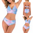 thumbnail image 2 of Mujeres verano moda escamas de pescado impreso tanque Sexy dos piezas Bikini traje de baño traje de baño Fridja  nalpqowj50707, 2 of 9