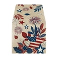 thumbnail image 2 of Nkmbld 4th of July Table Runner, Linen Patriotic Table Decoration Home Kitchen Dining Fireplace Indoor Holiday Farmhouse Decor for Memorial Day, 2 of 8