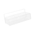 thumbnail image 3 of Cesta De Almacenamiento De Gabinete Cesta De Alambre De Acero Resistente Para Frutas Verduras Bocadillos Blanco L Con Etiqueta Sunnimix Cesta de almacenamiento colgante, 3 of 8