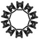 thumbnail image 4 of 10 ganchos de plástico para carpas de camping al aire libre, ganchos para toldos, conexión para postes de carpa, clip de fácil instalación para carpas interiores y exteriores, accesorios para acampar., 4 of 5