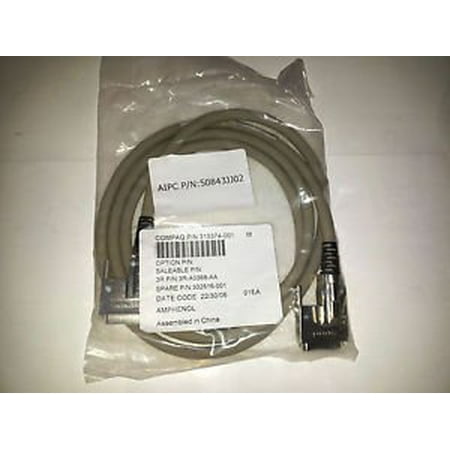 External Vhdci Cable - COMPAQ 313374-001 FACTORY SEALED 6 FT OFFSET VHDCI-M TO VHDCI-M LVD EXTERNAL CABLE