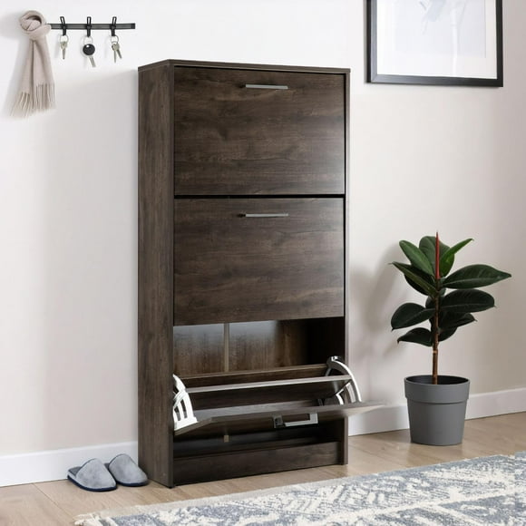 Zapatero 3 Niveles Organizador Para 18 Pares De Zapatos Mdp Kingshouse cafe