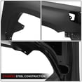 thumbnail image 4 of DNA Motoring Front Passenger Right Side Fender Primed Steel for 15-20 Chevy Suburban Tahoe, 4 of 6