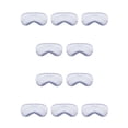 thumbnail image 2 of Seitruly Cubierta para los ojos, accesorio de cama de doble cara, venda para los ojos, bloqueo de luces, paquete ciego, accesorios de viaje, Blanco 10piezas, 2 of 6