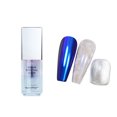 thumbnail image 6 of Dengmore Liquid Mirror Chrome Nail Powder High Gloss Mirror Effect Shimmer Polish Enhancement Formula Without Flying Dust Easy Apply Gel and Regular Polish 5ml, 6 of 8
