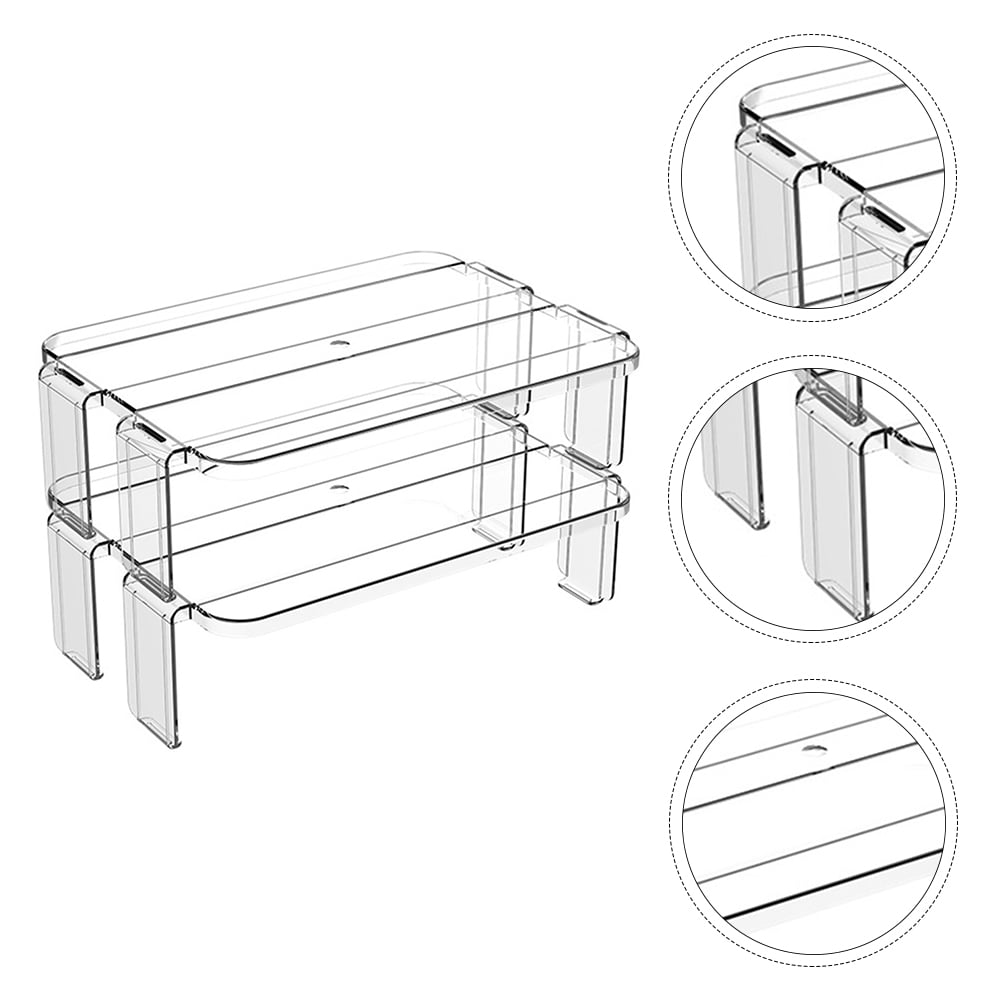 FRCOLOR  2 Pcs Refrigerator Shelf Neat and Generous Storage Rack