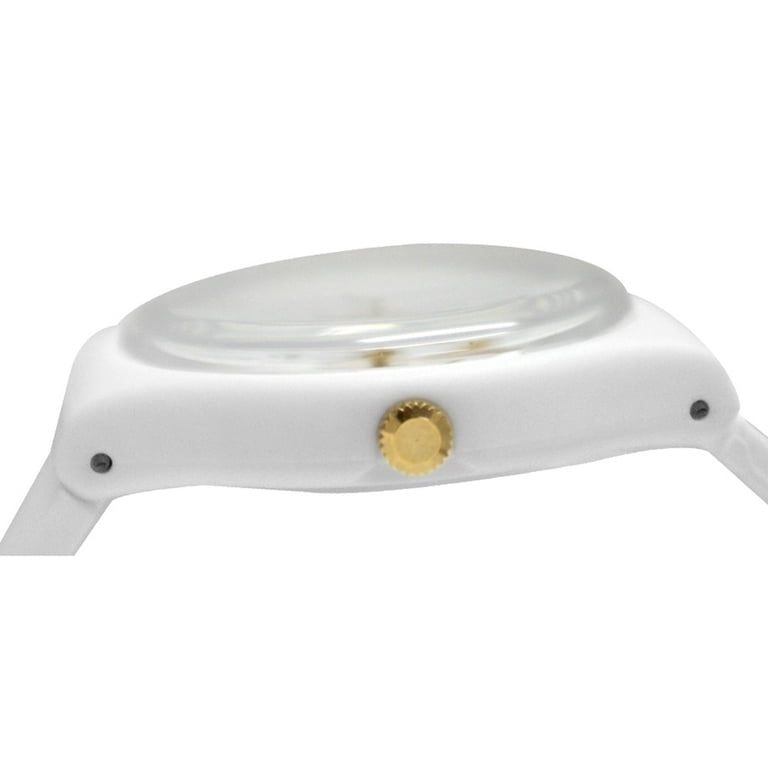 Swatch GW164 Unisex White Bishop Originals White Dial White