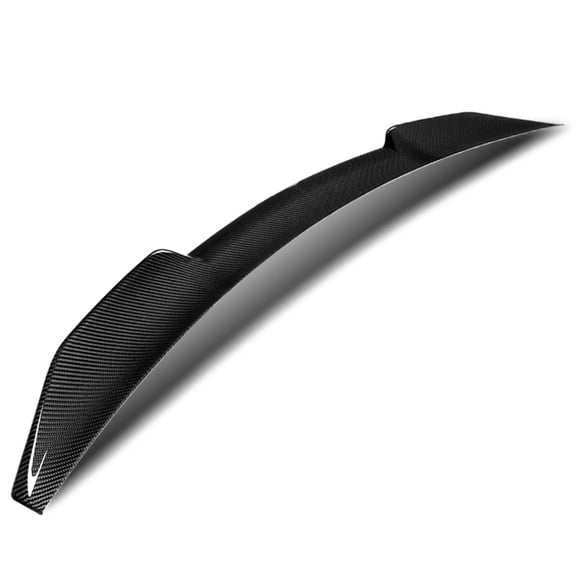 DNA Motoring 2-SPC-6165-CF For 2021-2022 BMW M4 430i M440i G22 Carbon Fiber M4 Duck Bill Rear Trunk Lid Spoiler