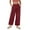 Wine, variant on VEKDONE Womens Linen Long Pants Wine M
