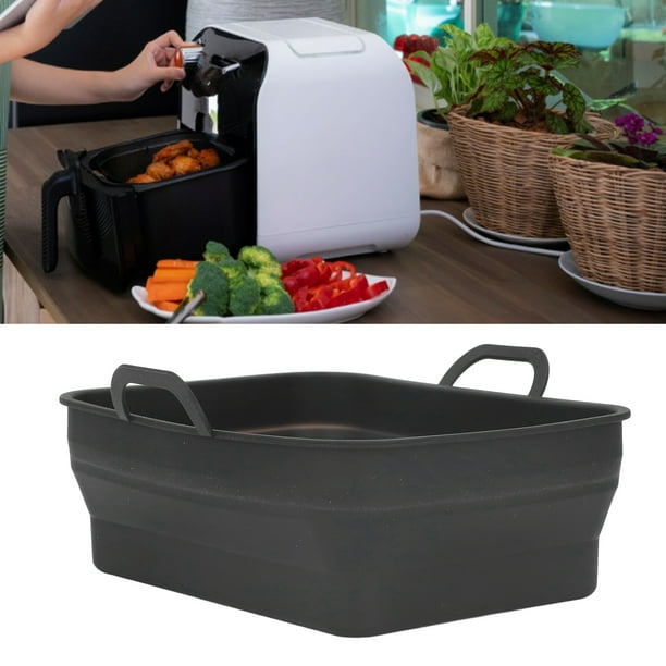 Revestimientos para freidora de aire, silicona rectangular para cocina de aire, banda para freidora, revestimientos para freidora de aire, revestimientos para freidora de aire