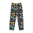 thumbnail image 2 of Vsdgher Bowling Ball Print Mens Pajama Pants Sleep & Lounge Pants, PJ Bottoms With elastic waistb and Pockets, 2 of 5