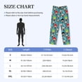 thumbnail image 3 of Bingfone Christmas Hat Cute French Bulldog Mens All Over Print Sleep Pajama Pants-Medium, 3 of 5