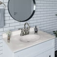 thumbnail image 5 of Design House 552067 Cultured Marble Vanity Top 37", White on White, 5 of 20