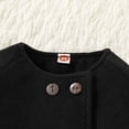 thumbnail image 5 of Younger Tree Toddler Baby Girl Fall Winter Solid Long Sleeve Button Jacket Coats Outwear for 0-6 Months, 5 of 8