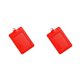 thumbnail image 2 of Cateissary 10 piezas de titulares de tarjetas de identificación Suministros de negocios Carcasa protectora de moda Tarjetas de bus múltiple Manga personal Vertical/Rojo 2piezas, 2 of 5