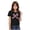 Black, variant on Eltusu Girls Short Sleeve Tops, Pullover Fashion Summer Crewneck Kids T-shirts White Size 3-14 T