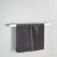 thumbnail image 3 of Simple Bathroom Towel Rack - Polished Chrome, SUS Stainless Steel, Oval Style, 50cm, 3 of 5
