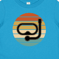 thumbnail image 4 of Inktastic Scuba Diver Retro Sunset Diving Boys or Girls Baby T-Shirt, 4 of 5