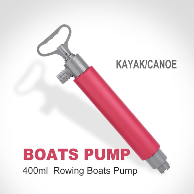 Fyydes Pompe à Main Rouge 46cm pour Kayak, Pompe à Main Flottante, Pompe pour Kayak