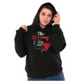 thumbnail image 5 of The Key To My Heart Valentines Day Hoodie Sweatshirt Women Brisco Brands S, 5 of 6