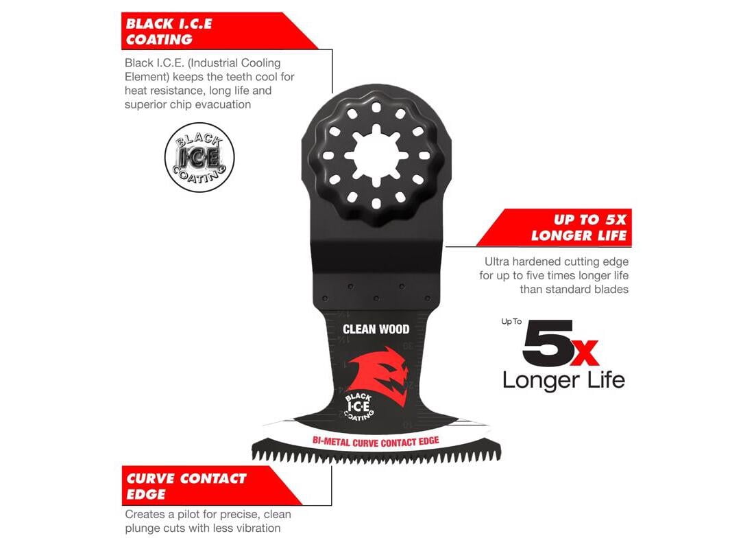 Diablo DOS125JBW 1-1/4" Clean Blade - Quantity 1