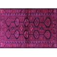thumbnail image 1 of Ahgly Company Indoor Rectangle Persian Purple Traditional Area Rugs, 3' x 5', 1 of 4