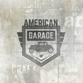 thumbnail image 2 of Allen, Kimberly 12x12 White Modern Wood Framed Museum Art Print Titled - American Garage 1, 2 of 4