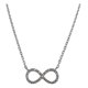 thumbnail image 1 of JOYARIS Collar Infinito Promesa Regalo Amor Plata Tailandesa Ley 925 DM-0000088, 1 of 4