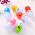 thumbnail image 4 of 6Pcs/set mini pill shaped smile face graffiti marker pens new and fashion, 4 of 6