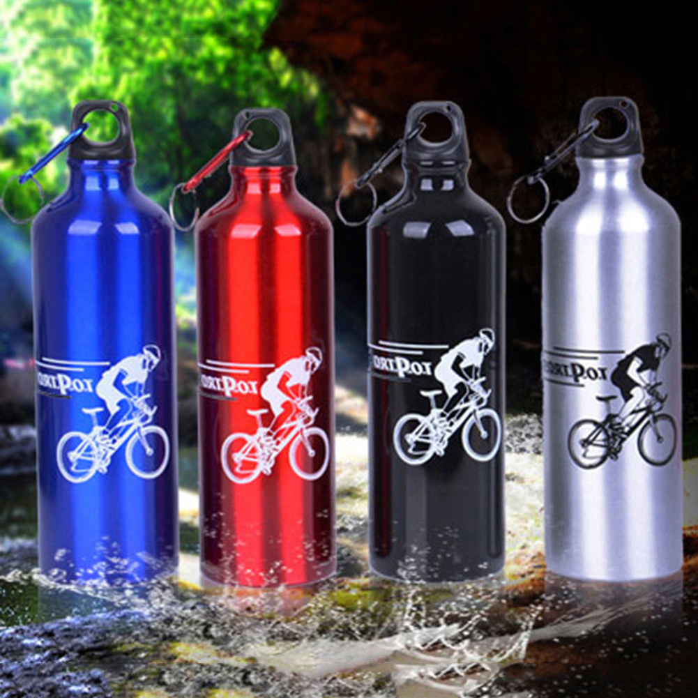 Bluethy 750ml Aluminium Alloy Outdoor Camping Bicycle Exercise Sport Water  Bottle Cup