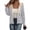 Light Gray, variant on UDAUDU Womens Sherpa Jacket Winter Fashion Fleece Lined Warm Full Zip Up Hoodies Solid Long Sleeve Coats Sweatshirt Wine L