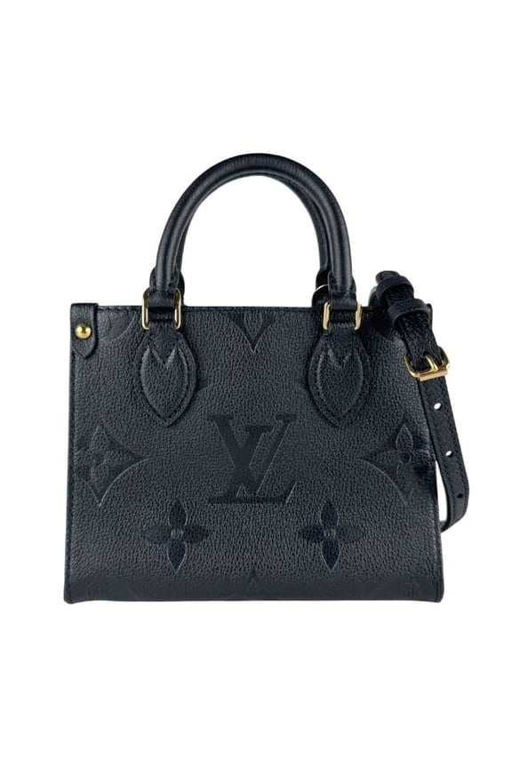Pre-Owned Louis Vuitton LOUIS VUITTON Handbag Shoulder Bag Monogram Empreinte OnTheGo BB Noir...
