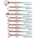 thumbnail image 4 of Eye Brush Set, Unicorn Eyeshadow Eyeliner Blending Crease Kit Makeup Brushes, Make Up Foundation Eyebrow Eyeliner Blush Cosmetic Concealer Brushes,20, 4 of 4