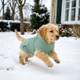 thumbnail image 4 of YYDENG Soft Polyester Dog Hooded Sweater, Warm Leg‑Less Pullover Knit Coat, Cold‑Weather Outfit Indoor Outdoor Cold‑Weather Apparel for Medium and Large Size Dogs, 4 of 8
