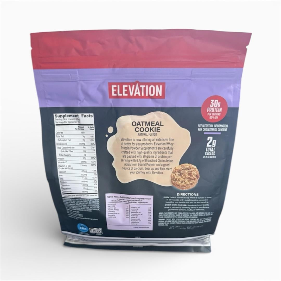 Elevation Blend Oatmeal Cookie and Chocolate Peanut Butter 30g 32oz