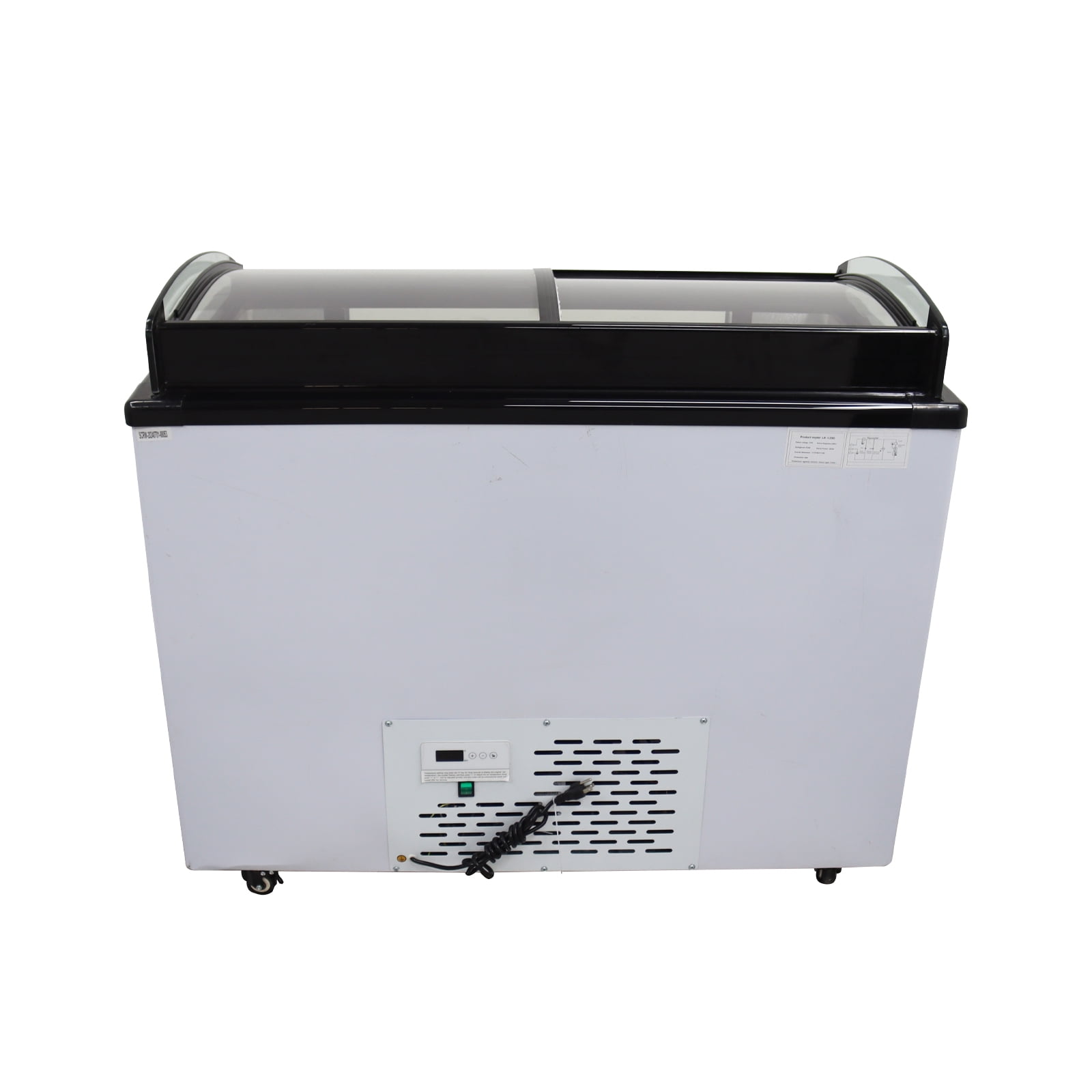 12 Pan Ice Cream Showcase Gelato Dipping Cabinet Freezer Ice Cream Dipping Cabinet