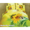 Queen Bed Modern Bedding Floral Duvet Cover Set Dolce Mela DM428Q