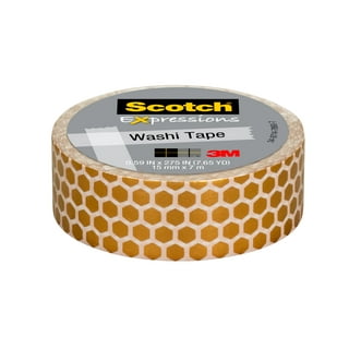 Scotch Expressions Washi Tape Gold Foil .59 in x 275 in