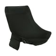 thumbnail image 4 of Funda para silla de camping, funda para asiento de silla Moon con bolsillo lateral, plegable, reparación de salón Negro de espalda alta, 4 of 8