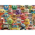 thumbnail image 1 of Puzzle Ravensburger Retro Robots de 500 piezas con ilustraciones de Michael David Ward, 1 of 5