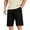 Black, variant on Mens Minimalist Shorts Straight Fit Short Length Sweat Wicking Fabric Sweat Wicking All Season Wear Yellow 29