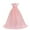 Pink, variant on AoDai Flower Little Big Girls Maxi Dress Bridesmaid Wedding Pageant Party Princess Communion Floral Boho Vintage Lace Dance Gown 11-12 Years Royal Blue